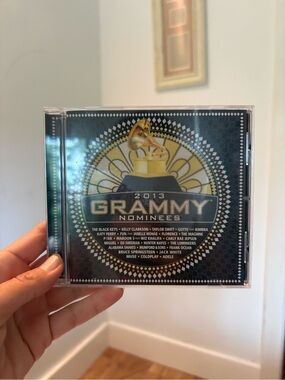 2013 Grammy Nominees CD - Black & Gold Cover